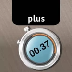 timer plus with stopwatch android application logo